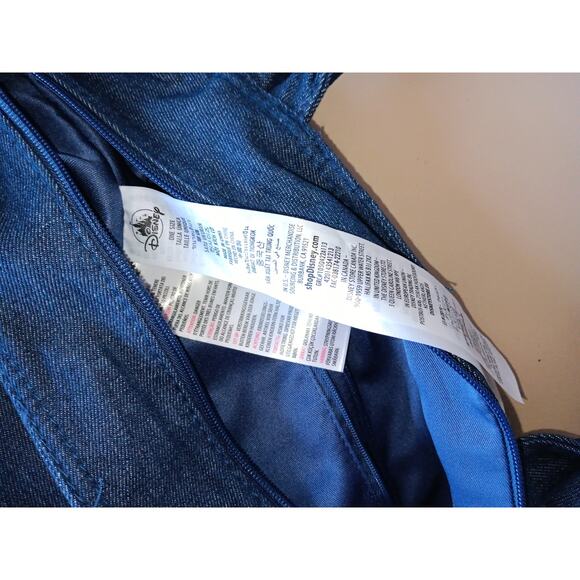 Disney Critters Chaos Collection Fashion Denim Tote Bag Disney Parks  *C - Picture 5 of 5